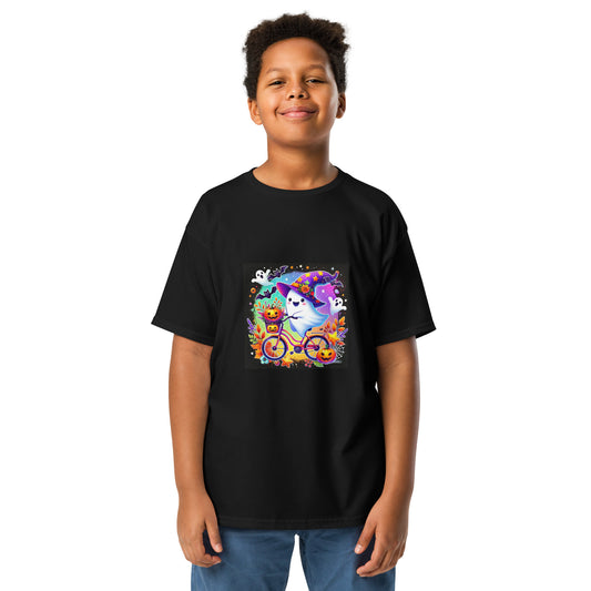 Cute Halloween Ghost Youth T-shirt