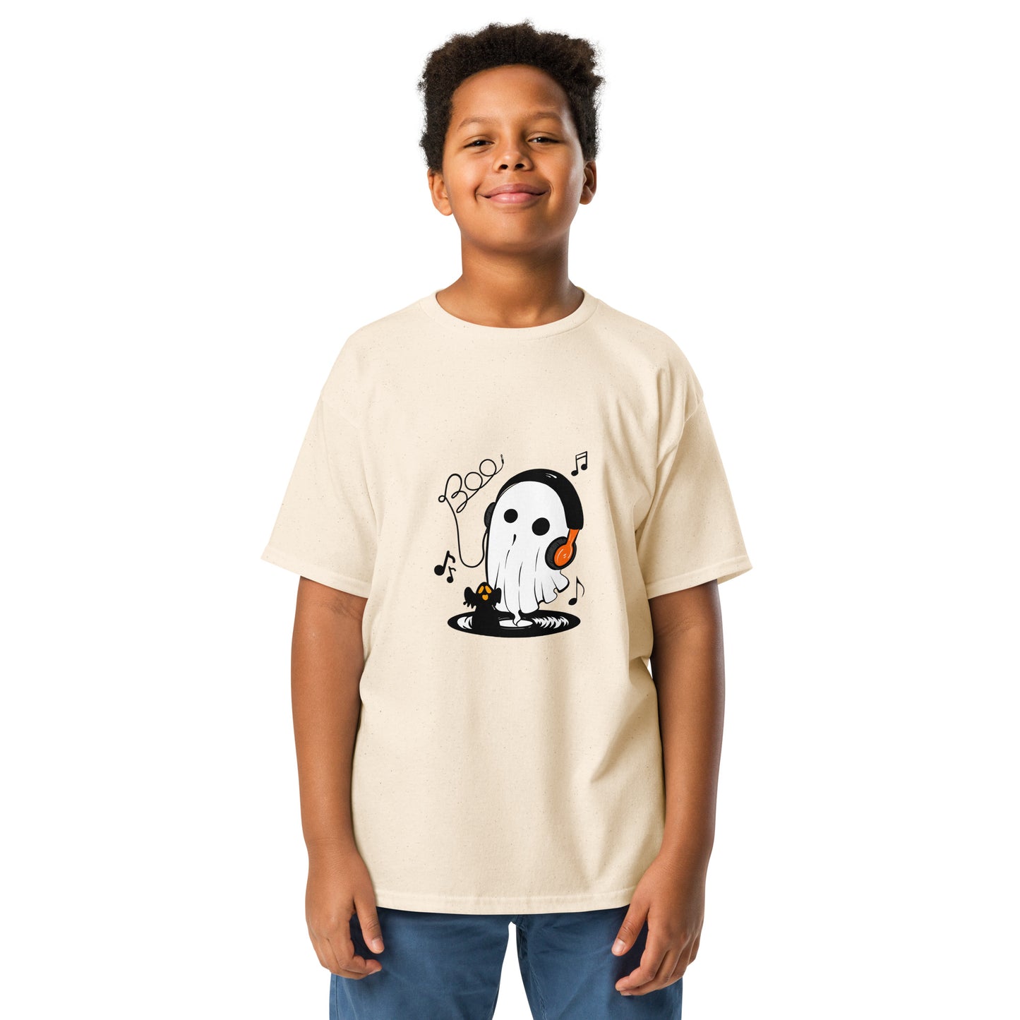 Ghosts with Headset Youth T-shirt