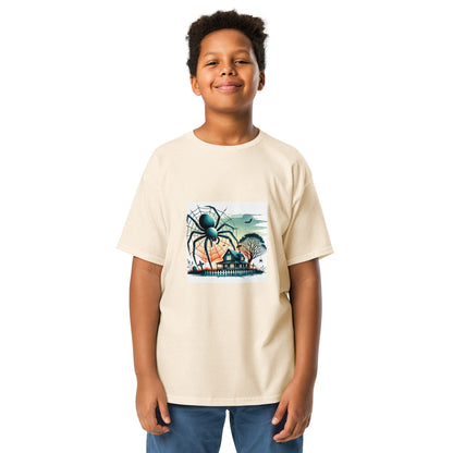 Halloween Giant Spider Youth T-shirt