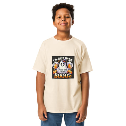 I am just here for the Boos Youth T-shirt