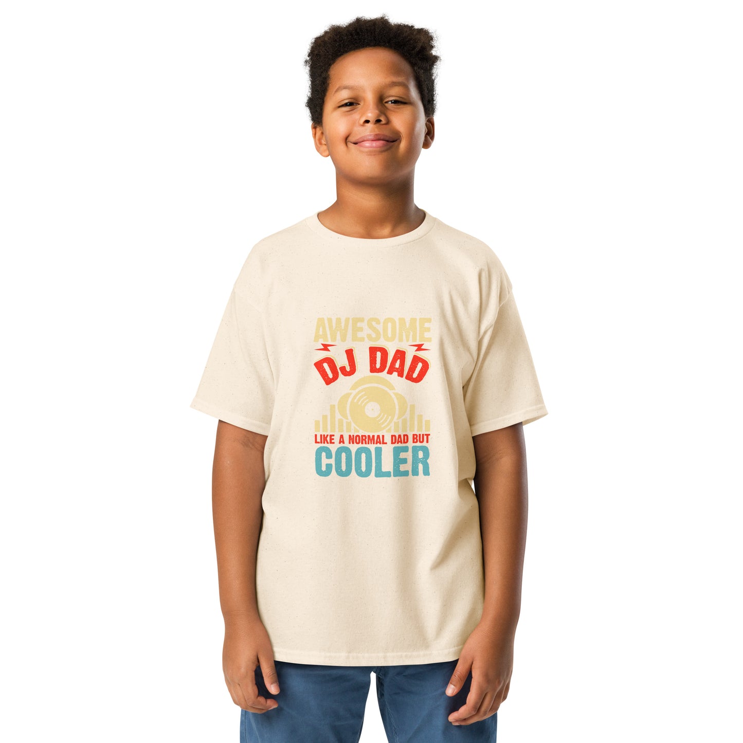 Awesome DJ Dad, Like A Normal Dad But Cooler Youth T-shirt