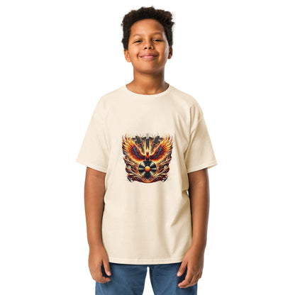 Guitar Eagle Flame Youth T-shirt