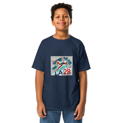 LA28 - Women's Gymnastics Floor Youth T-shirt