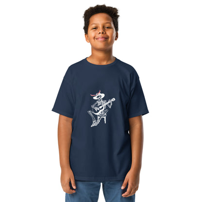 Country Music Skeleton Youth T-shirt