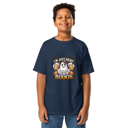 I am just here for the Boos Youth T-shirt