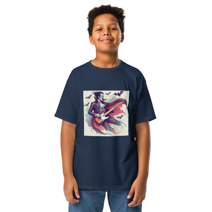 Rockula Dracula with Bats Youth T-shirt