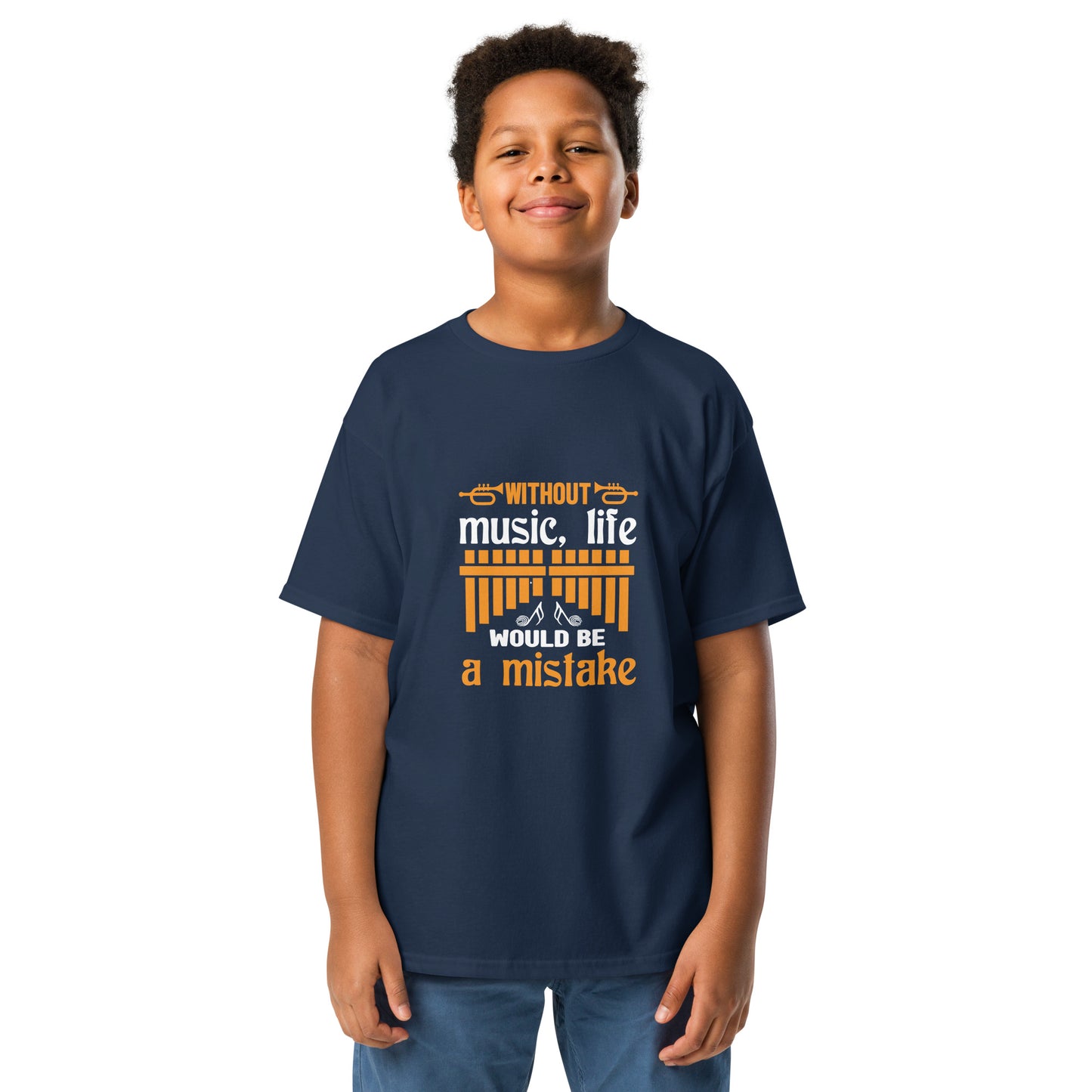 Without Music, Life Would Be A Mistake Youth T-shirt