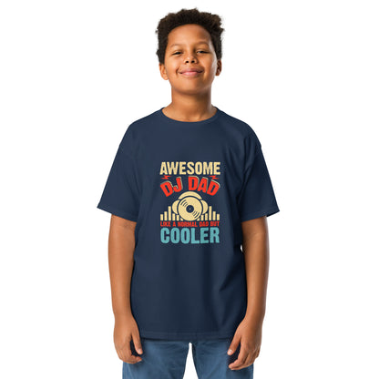 Awesome DJ Dad, Like A Normal Dad But Cooler Youth T-shirt