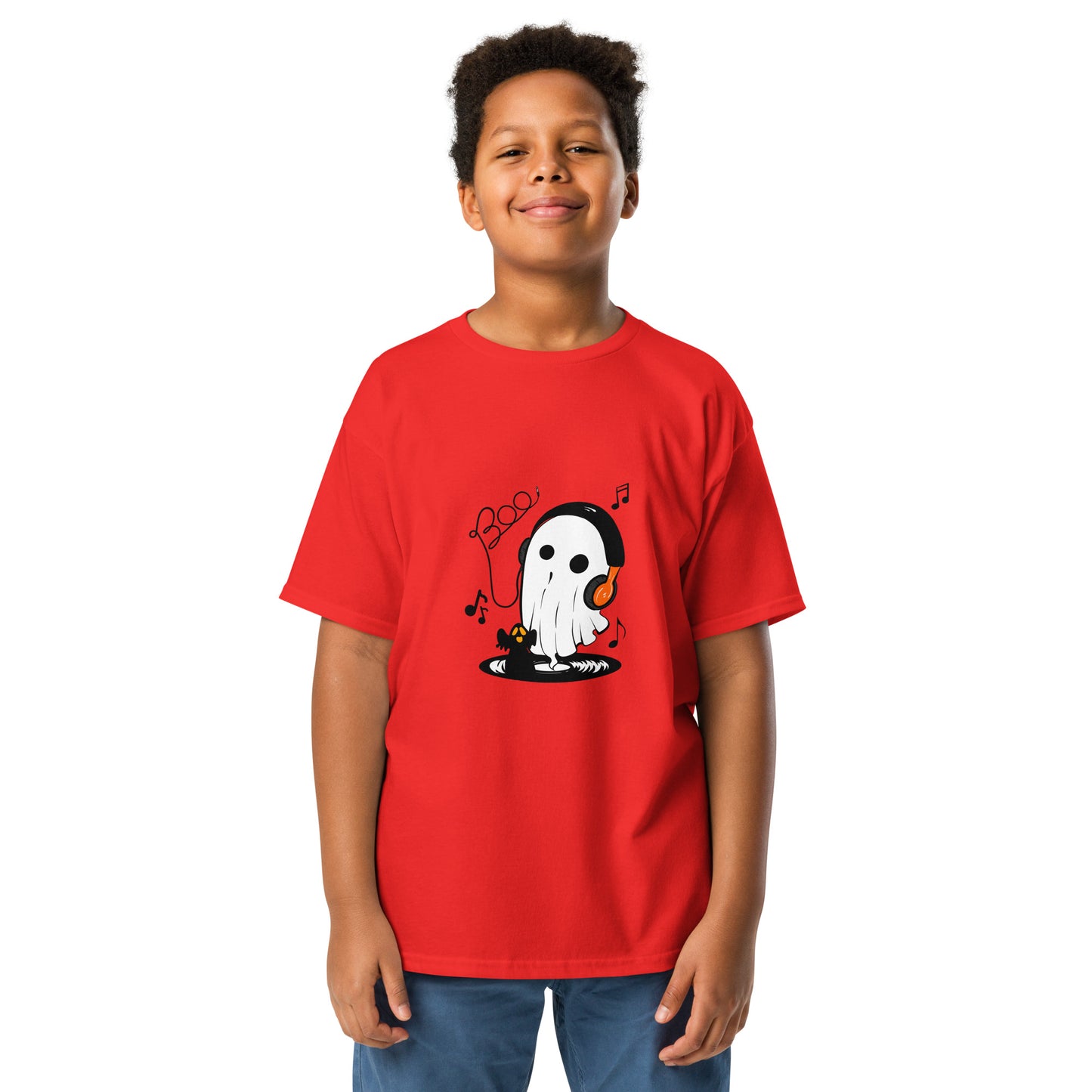 Ghosts with Headset Youth T-shirt