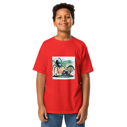 Halloween Giant Spider Youth T-shirt