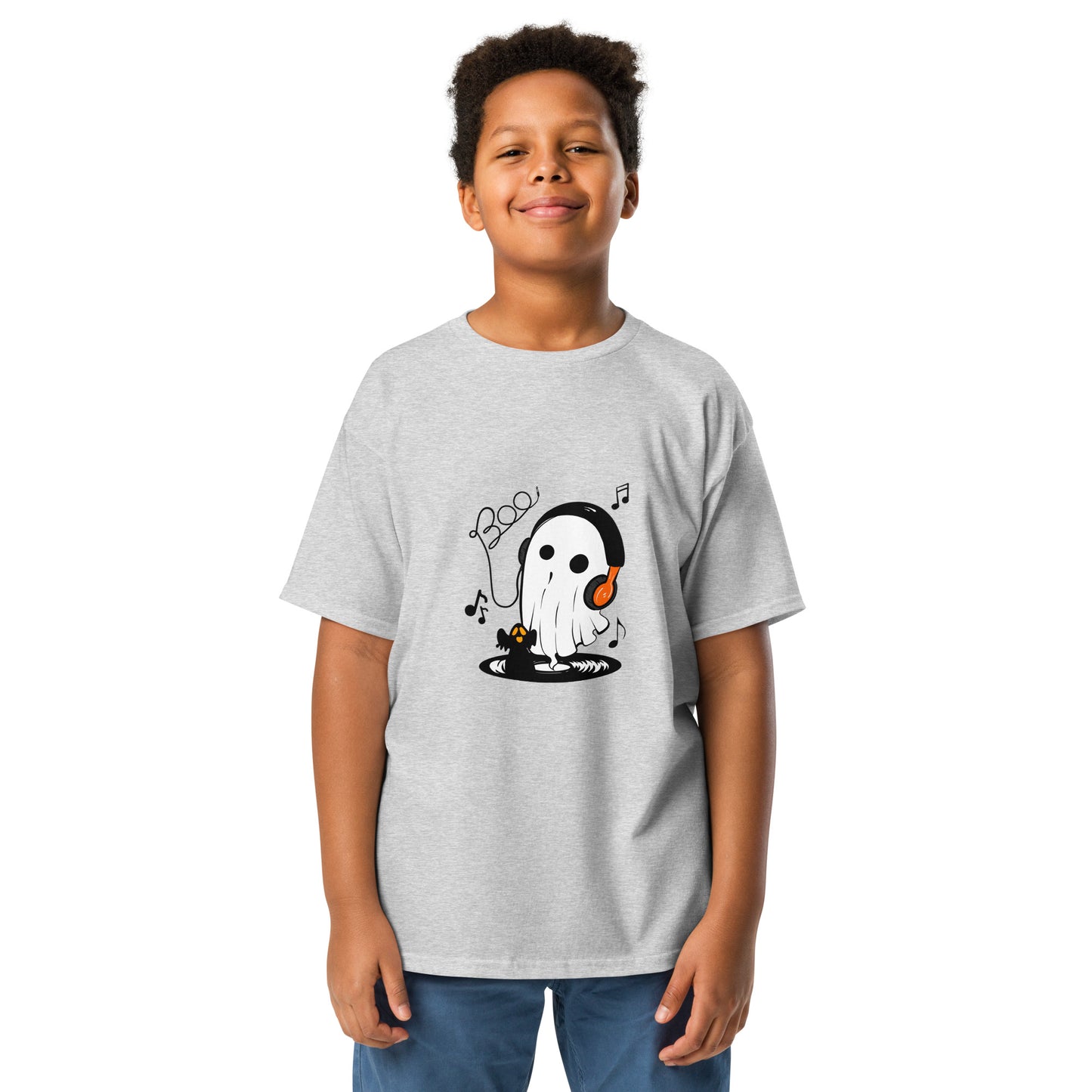 Ghosts with Headset Youth T-shirt