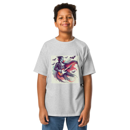 Rockula Dracula with Bats Youth T-shirt