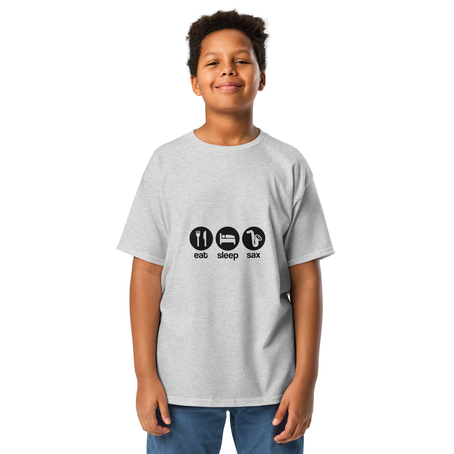 Eat, Sleep, Sax Youth T-shirt