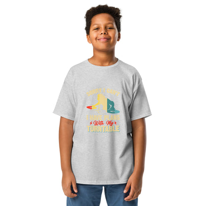 Sorry I Can't, I Have Plans With My Turntable Youth T-shirt