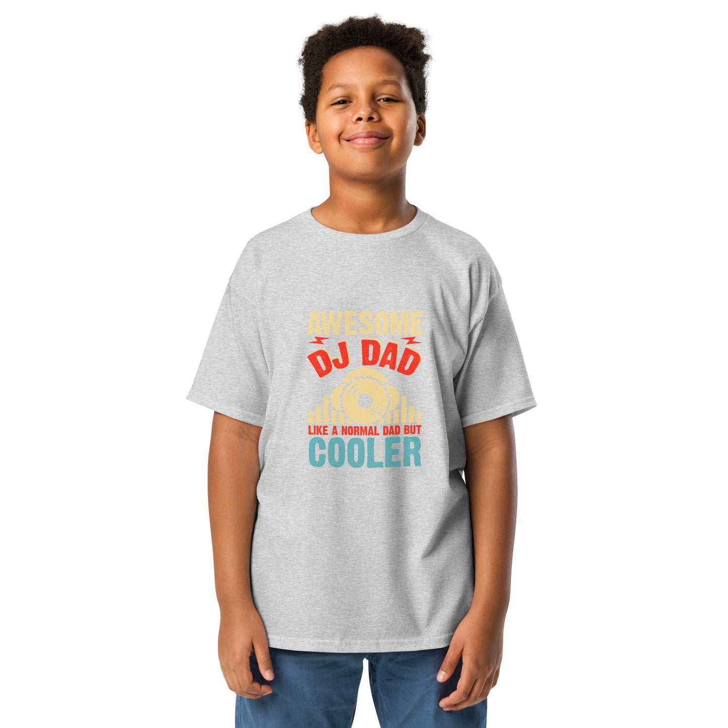 Awesome DJ Dad, Like A Normal Dad But Cooler Youth T-shirt